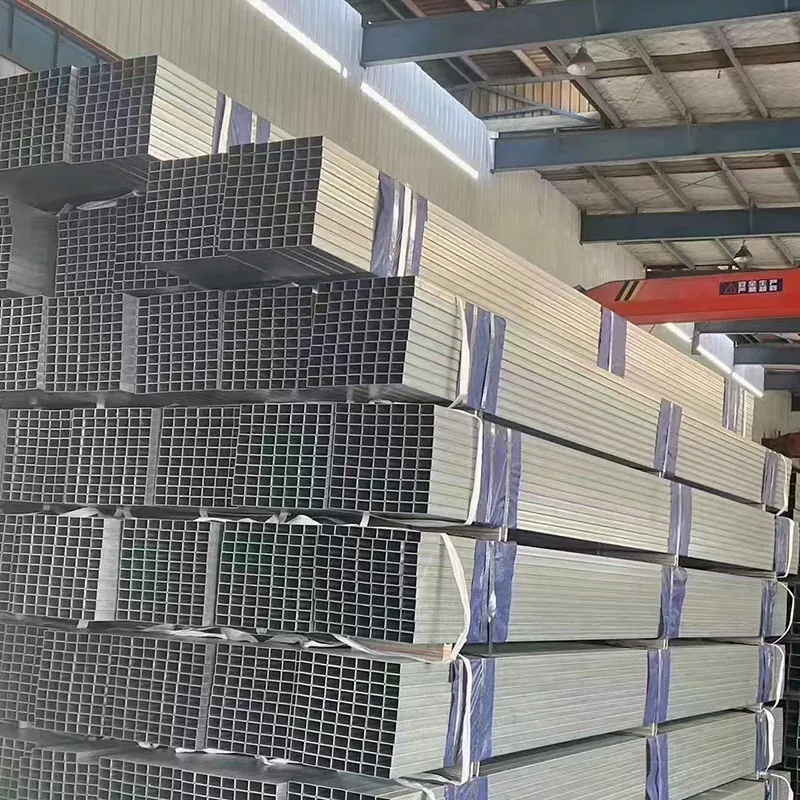 Horganyzott négyzet alakú cső